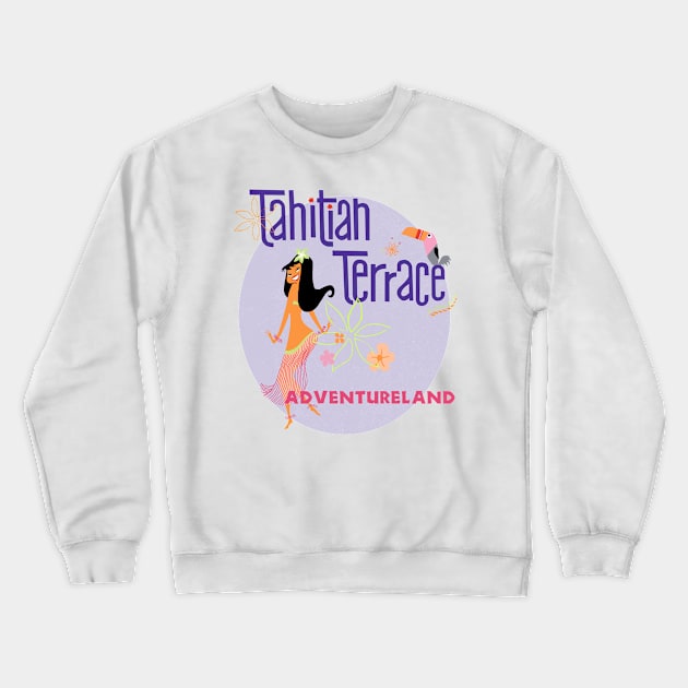 Tahitian Terrace Crewneck Sweatshirt by WDWFieldGuide